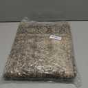 PureCozy Vintage Area Rug 3x4 Brown Entryway Office Washable Carpet Non Slip Bedroom Indoor Living Room Door Mat Low Pile Traditional Distressed Retro Accent Rug for Dining Room Bathroom Kitchen