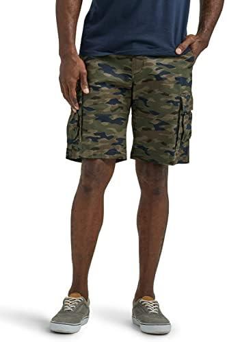 Lee Men's Extreme Motion Carolina Cargo Short, Traditional Camo, 34