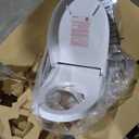 TOTO WASHLET C5 Electronic Bidet Toilet Seat with PREMIST and EWATER+ Wand Cleaning, Elongated, Cotton White - SW3084#01