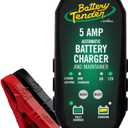 Battery Tender 5 AMP 12V Battery Charger and Maintainer - Automotive Smart Automatic Battery Charger for Cars SUVs and Trucks -Lead Acid, AGM, Gel, & Lithium - 022-0186G-DL-WH