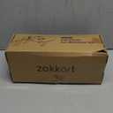 Zakkart Cat Perch for Window Sill with Bolster - Orthopedic Hammock Design with Premium Hardwood & Robust Metal Frame - Cat Window Seat for Large Cats and Kittens - Dark Stained Wood Gray Bed, 24''W