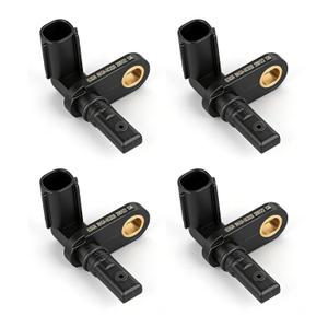 4PCS ABS Wheel Speed Sensor Front Rear Left Right Compatible with 2007-2017 Tundra Driver & Passenger Side Replace ALS1790 ALS1791 89542-0C020 89543-0C020