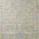 Loloi Rifle Paper Co. Maison Collection MAO-07 Khaki 5'-0" x 7'-6", .19" Pile Height, Area Rug