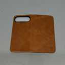 SHIELDON Wallet Case for iPhone Air 6.5" | Genuine Leather, Book Design, RFID Blocking Credit Card Slots, Magnetic Closure, Shock Absorbing Phone Cover 2025 - Retro Light Brown