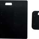 Rockville Top+Bottom Totem Plates for RTP33-TV (Turn Your Stand Black)