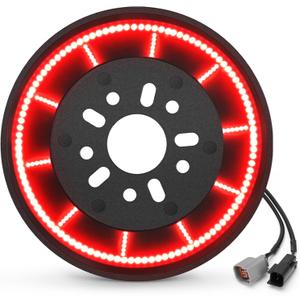 Spare Tire Brake Light Fits 2007-2018 Jeep Wrangler JK JKU TJ, Plug-N-Play