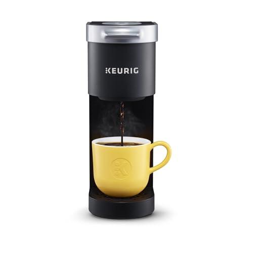 Keurig K-Mini Single Serve K-Cup Pod Coffee Maker, 6 to 12oz Brew size, with Cord Storage, Perfect for Small Spaces, Black Missing Drip Tray