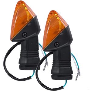 Motorcycle Front Rear Turn Signal Indicator Lights Replacement for KAWASAKI ZX-6R ZX-6RR KLE500 KLE 650 KLR650 Z750S Motorcycle Turn Signals