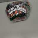 Women's Fall Winter Flannel Long Sleeve Button Down Casual Plaid Shirt XL Orange Navy