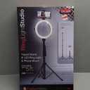 8" Ring Light Studio Pro Light, Tripod & Phone Mount Set