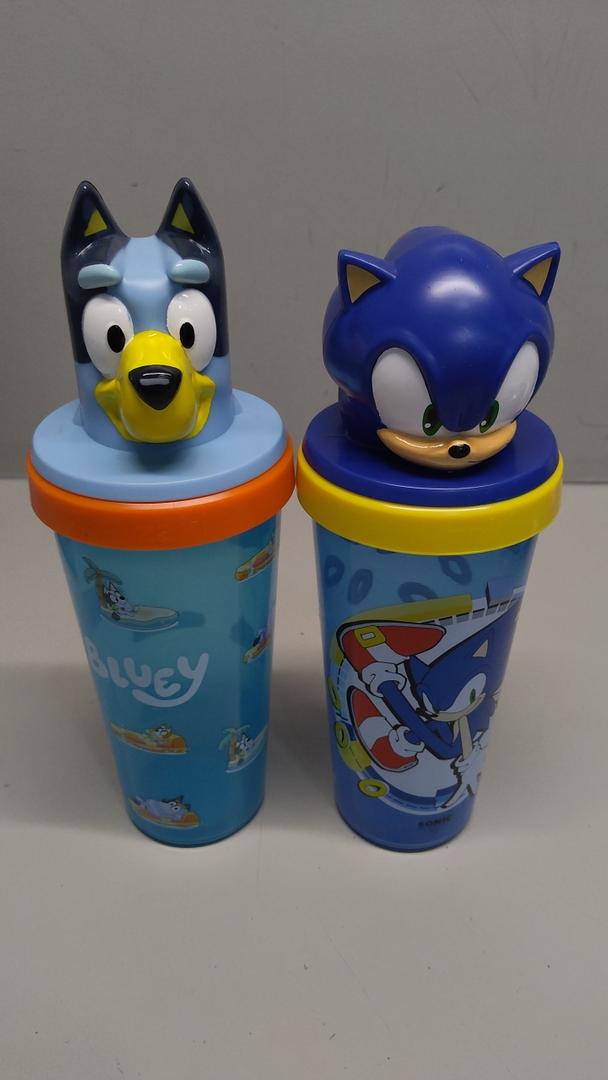Zak, Super Sipper Tumbler 18Z Bluey Set of 2