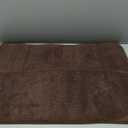 OLANLY Bathroom Rugs 30x20, Extra Soft Absorbent Chenille Bath Rugs, Rubber Backing Quick Dry, Machine Washable Bath Mats for Bathroom Floor, Tub and Shower, Home Decor Accessories, Mocha