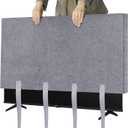 TV Cover for Moving & Shipping, 60"-65" Flat Screens TV Cover Protector Heavy Duty Felt Anti-Scratch Dust Resistant with Straps for Protection TV Moving Home Renovation Pet Scratch or Other Furniture
