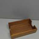 Napkin Holder for Bathroom, Acacia Wooden Guest Towel Holder Tray for Bathroom, Disposable Paper Hand Towel Holder for Bathroom Accessories, Dinner Napkin Holder for Kitchen Table Party