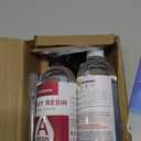 Epoxy Resin, 32OZ Epoxy Resin Crystal Clear, Not-Yellowing No-Bubble, Self Leveling Easy Pour/Mix 1:1 Casting Kit & Coating for DIY Jewelry Making, Art Resina Clear Crafts, Molds, River Tables