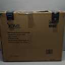 DMI Drop Arm Portable Toilet Commode, Extra-Wide Seat, 500 Pound Weight Capacity, Bucket with Lid Included, Adjustable Legs, Elderly Assistance Products, Grey