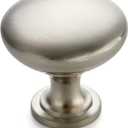 Ravinte 30 Pack Brushed Nickel Round Zinc Cabinet Knobs for Kitchen Bathroom Closet Dresser Cabinets