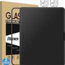 Mothca 2 Pack Matte Glass Screen Protector for iPad Pro 13-inch M5 2025 / M4 2024 + 2 Pack Camera Lens Protector with Installation Frame, Anti-Glare & Anti-Fingerprint Tempered Glass, Smooth as Silk