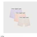 Organic Basics Men's Easy 6" Cotton Boxer Brief Underwear (Pink, XL)