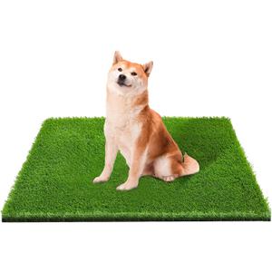 Artificial Grass, Professional Dog Grass Mat, Potty Training Rug and Replacement Turf Outdoor Rug Patio Lawn Decoration, Easy to Clean with Drainage (39.4 x 31.5 inch)