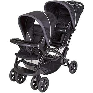 Baby Trend Sit N' Stand Double Stroller, Onyx
