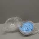 Hamster Exercise Ball, 7.9 Inch Syrian Hamster Ball, Transparent, Large Ball with Four entrances (Blue)