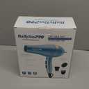 Nano Titanium 2000-Watt Blow Dryer with Concentrator Nozzle, Professional Grade Ionic Corded Styling Tool for Hair (Blue)