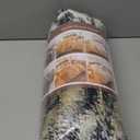 XeGe Tiger Print Fluffy Faux Fur Duvet Cover Set, 3 Pieces Soft Plush Shaggy Fuzzy Bedding Set(1 Farmhouse Comforter Cover + 2 Furry Pillow Cases), Zipper Closure(Queen, Tiger Print Brown)