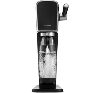 SodaStream Art Sparkling Water Maker (Black) with Dishwasher Safe Bottle