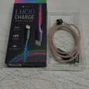 Lucid - LED 3.2' USB-A to USB-C Cable - White