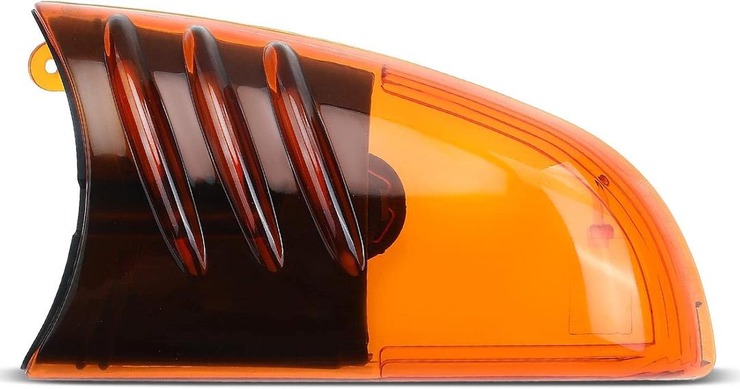 A-Premium Turn Signal Light Lens Compatible with Buick Rainier 2004-2007, Chevrolet Trailblazer 2002-2009, GMC Envoy 2002-2009, Oldsmobile Bravada 2002-2004 (Front Left Side)