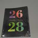 2026-2028 Monthly Planner - 3 Year Monthly Planner 2026-2028, Jan. 2026 - Dec. 2028, 36 Months Calendar with Colorful Tabs & Inner Pocket, 9" x 11" (Black)