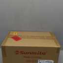 Sunmile Electric Meat Grinder and Sausage Maker - 1HP 1000W Max - Stainless Steel Cutting Blade and 3 Grinding Plates,1 Big Sausage Staff Maker, White