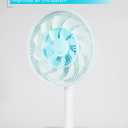 BLACK+DECKER 12-Inch Dual Blade Table Fan with Remote, BFDTD12VW, Desk Fan for Home and Office, Tabletop Fan with 3 Speed Settings, 90-Degree Oscillating Fan with Adjustable Tilt, White