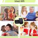 Nail Clippers Set, 6 Pcs Toenail Clippers Stainless Steel Fingernail Clippers Manicure Set with Leather Case, Idea Gift for Christmas Stocking Stuffers, Black