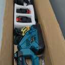 20'' Hedge Trimmer Cordless with Battery, Electric Handheld Bush Clipper with 2 Pack Rechargeable Batteries, 3000RPM 180 Rotatable Head, 2/3'' Blade Gap, Gardening Gifts for Mother's Day
