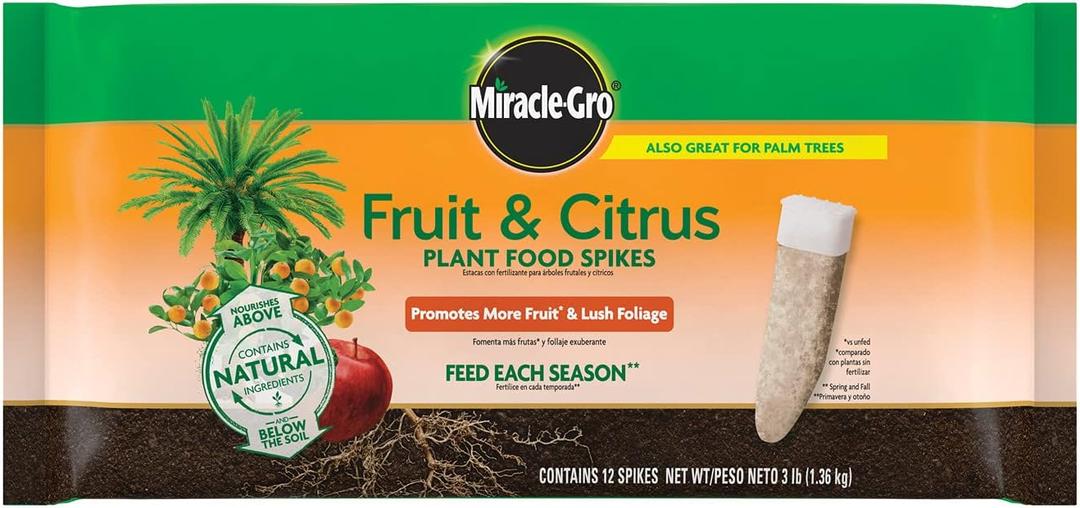 Miracle-Gro Fruit & Citrus Plant Food Spikes