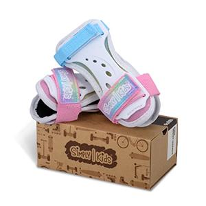 Simply Kids Wrist Guards - Wristsavers for Bike Skateboard Roller Skating Snowboarding for Children Youth Toddler Girl Boy - Wrist Support Protective Gear Wrist Pads (Unicorn, Small)