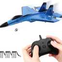 BEHORSE RC Plane Remote Control Airplane 2.4GHZ 2CH Flying Drone Easy to Fly RC Glider for Kids & Beginners