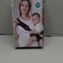 Easy to Wear Baby Sling Carrier - Compact Toddler Carrier with Adjustable Strap, Soft Padding, Non-Slip Hip Seat for Infants and Toddlers (7-44 LBS, 6-48 Months) (black)