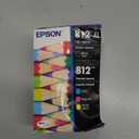 EPSON 812 DURABrite Ultra Ink High Capacity Black & Standard Color Cartridge Combo Pack (T812XL-BCS) Works with WorkForce Pro WF-7310 ,7820, 7840, EC-C7000