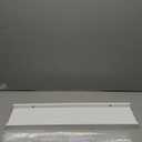 18" Solid White Ledge Shelf by Studio Dcor - Floating Wall Mount Display for Pictures, Books, Home Dcor - 1 Pack