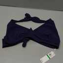Anne Cole RIC-Rac Marylin Halter Top (Large, Navy)