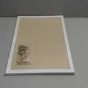 DAHAPYBOO Cork Board with Linen White,Bulletin Board 17"x12" Hanging Corkboards for Office Home School Message Board or Vision Board Decoration.