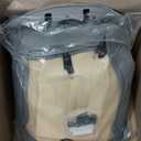 Car Seat Covers Full Set, 5 Seats Comfortable Faux Leather Seat Covers for Cars, Waterproof Automotive Seat Covers, Luxury Universal Fit Seat Covers for SUV, Sedans, Pick-up Trucks (Gray)