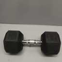 Rubber Hex Dumbbell Hand Weight 40LB, 1 Piece