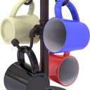 Allied Brass Pipeline Collection Countertop 4 Coffee Mug Holder, Antique Bronze