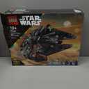 LEGO Star Wars The Dark Falcon Buildable Starship, Star Wars Toy Vehicle Set for Boys and Girls, Collectible Millenium Falcon Toy with 6 Minifigures, Birthday Gift for Kids or Any Fan, 75389