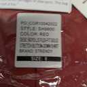 AXNY Boys Slim Fit Solid Super Stretch Solid Button Down Shirt (Red)