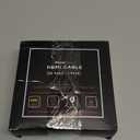 PowerBear 4K HDMI Cable 20 ft | Long Hdmi Cable, Braided Nylon & Gold Connectors, 4K @ 60Hz, Ultra HD, 2K, 1080P, ARC & CL3 Rated | for Laptop, Monitor, PS5, PS4, Xbox One, Fire TV, & More